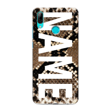 Силиконовый чехол на Huawei P Smart (2019) с принтом NAME