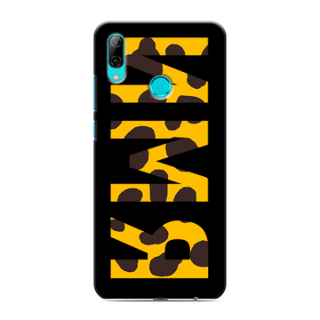 Силиконовый чехол на Huawei P Smart (2019) с принтом ИМЯ