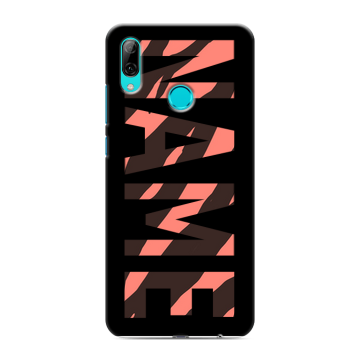 Силиконовый чехол на Huawei P Smart (2019) с принтом NAME