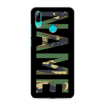 Силиконовый чехол на Huawei P Smart (2019) с принтом NAME