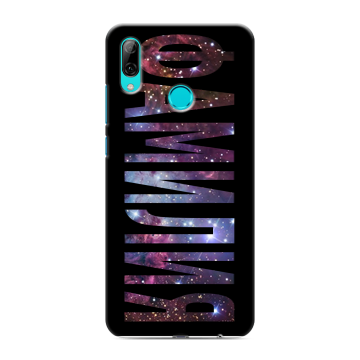 Силиконовый чехол на Huawei P Smart (2019) с принтом ФАМИЛИЯ