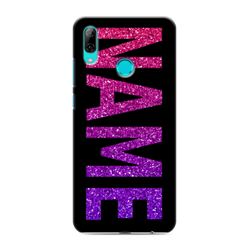 Силиконовый чехол на Huawei P Smart (2019) с принтом NAME