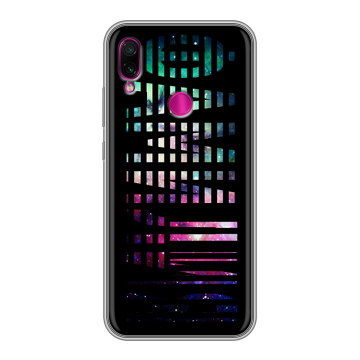 Силиконовый чехол на Xiaomi RedMi Note 7 с принтом ФАМИЛИЯ