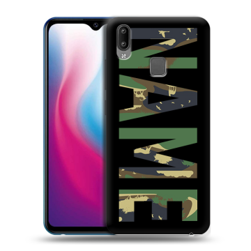 Пластиковый чехол на Vivo Y93 с принтом NAME