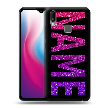 Пластиковый чехол на Vivo Y93 с принтом NAME