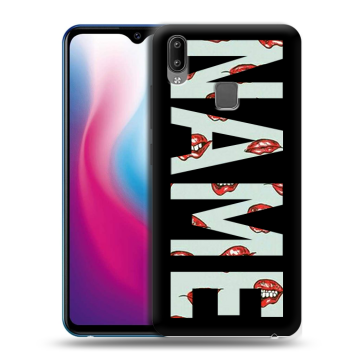 Пластиковый чехол на Vivo Y93 с принтом NAME