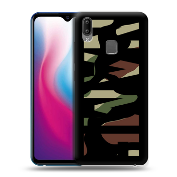 Пластиковый чехол на Vivo Y93 с принтом NAME