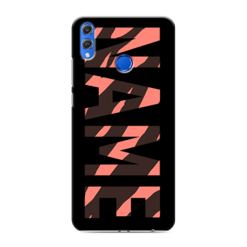 Силиконовый чехол на Huawei Honor 10 Lite с принтом NAME
