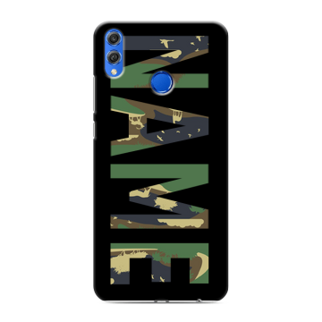 Силиконовый чехол на Huawei Honor 10 Lite с принтом NAME