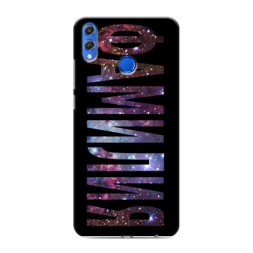Силиконовый чехол на Huawei Honor 10 Lite с принтом ФАМИЛИЯ