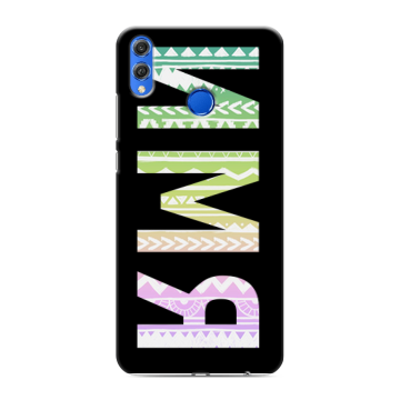 Силиконовый чехол на Huawei Honor 10 Lite с принтом ИМЯ
