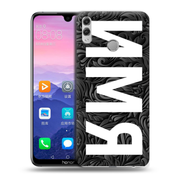 Пластиковый чехол на Huawei Honor 8X Max с принтом ИМЯ