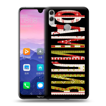 Пластиковый чехол на Huawei Honor 8X Max с принтом ФАМИЛИЯ