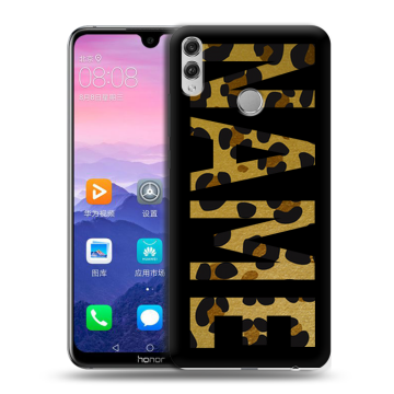 Пластиковый чехол на Huawei Honor 8X Max с принтом NAME