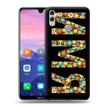 Пластиковый чехол на Huawei Honor 8X Max с принтом ИМЯ