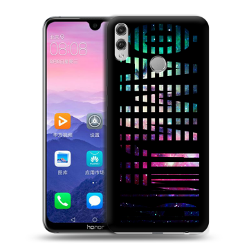 Пластиковый чехол на Huawei Honor 8X Max с принтом ФАМИЛИЯ