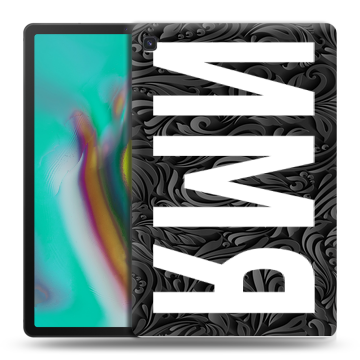 Силиконовый чехол на Samsung Galaxy Tab S5e с принтом ИМЯ
