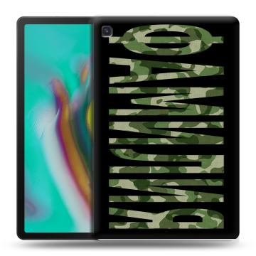 Силиконовый чехол на Samsung Galaxy Tab S5e с принтом ФАМИЛИЯ