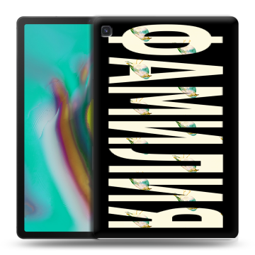 Силиконовый чехол на Samsung Galaxy Tab S5e с принтом ФАМИЛИЯ