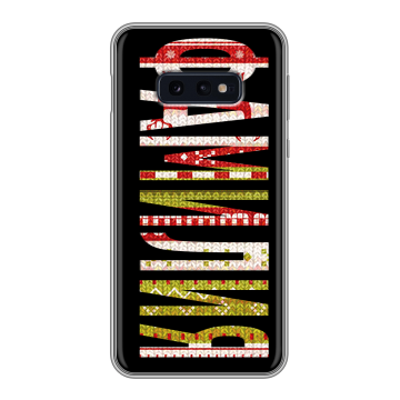 Силиконовый чехол на Samsung Galaxy S10e с принтом ФАМИЛИЯ