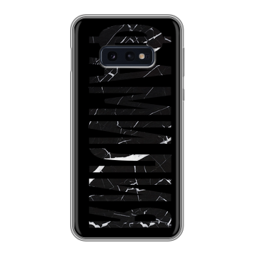 Силиконовый чехол на Samsung Galaxy S10e с принтом ФАМИЛИЯ