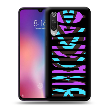 Силиконовый противоударный чехол на Xiaomi Mi9 с принтом ФАМИЛИЯ