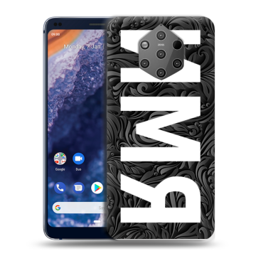 Силиконовый чехол на Nokia 9 PureView с принтом ИМЯ