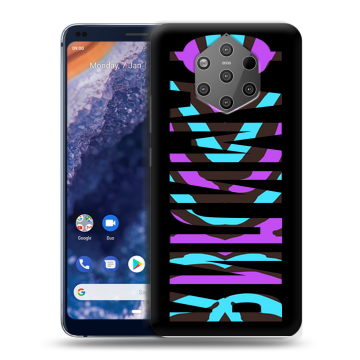 Силиконовый чехол на Nokia 9 PureView с принтом ФАМИЛИЯ