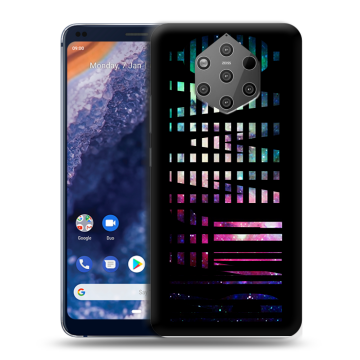 Силиконовый чехол на Nokia 9 PureView с принтом ФАМИЛИЯ