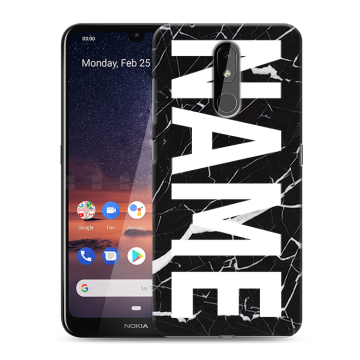 Силиконовый чехол на Nokia 3.2 с принтом NAME