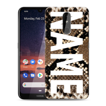 Силиконовый чехол на Nokia 3.2 с принтом NAME