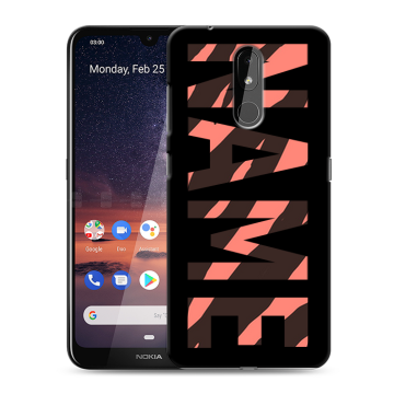 Силиконовый чехол на Nokia 3.2 с принтом NAME