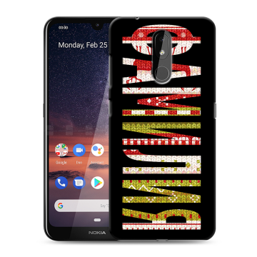 Силиконовый чехол на Nokia 3.2 с принтом ФАМИЛИЯ