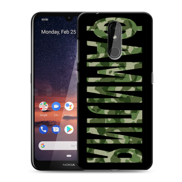 Силиконовый чехол на Nokia 3.2 с принтом ФАМИЛИЯ