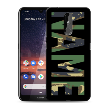 Силиконовый чехол на Nokia 3.2 с принтом NAME