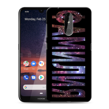 Силиконовый чехол на Nokia 3.2 с принтом ФАМИЛИЯ