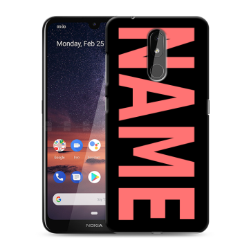 Силиконовый чехол на Nokia 3.2 с принтом NAME