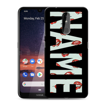 Силиконовый чехол на Nokia 3.2 с принтом NAME