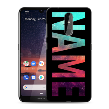 Силиконовый чехол на Nokia 3.2 с принтом NAME