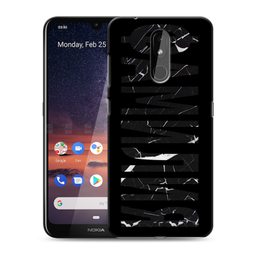 Силиконовый чехол на Nokia 3.2 с принтом ФАМИЛИЯ