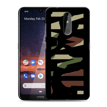 Силиконовый чехол на Nokia 3.2 с принтом NAME