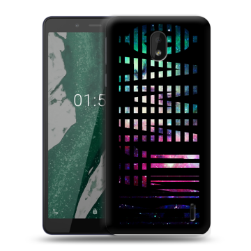 Силиконовый чехол на Nokia 1 Plus с принтом ФАМИЛИЯ