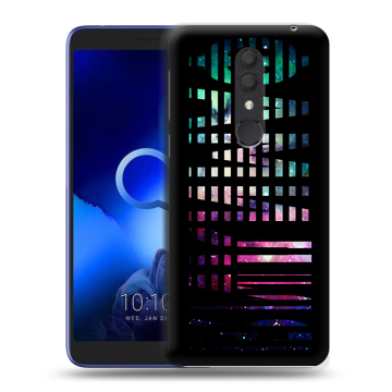 Силиконовый чехол на Alcatel 1X (2019) с принтом ФАМИЛИЯ