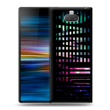 Пластиковый чехол на Sony Xperia 10 Plus с принтом ФАМИЛИЯ