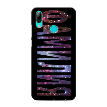 Силиконовый противоударный чехол на Huawei Y7 (2019) с принтом ФАМИЛИЯ
