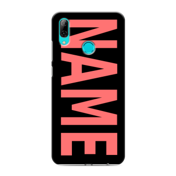 Силиконовый противоударный чехол на Huawei Y7 (2019) с принтом NAME