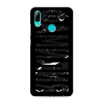 Силиконовый противоударный чехол на Huawei Y7 (2019) с принтом ФАМИЛИЯ