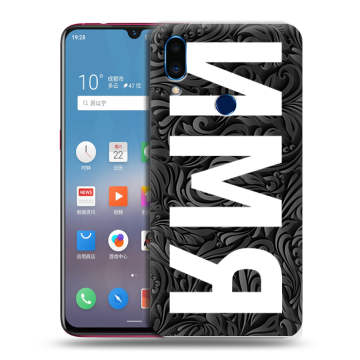 Пластиковый чехол на Meizu Note 9 с принтом ИМЯ