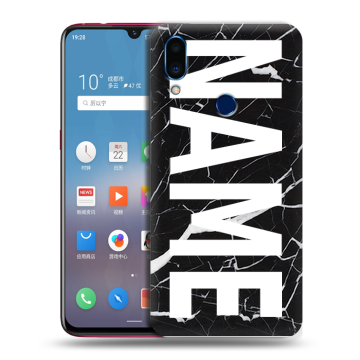 Пластиковый чехол на Meizu Note 9 с принтом NAME