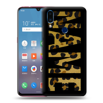 Пластиковый чехол на Meizu Note 9 с принтом NAME
